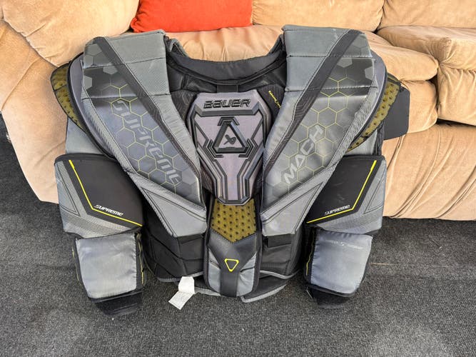 Used Medium Bauer Mach Goalie Chest Protector | Lightly Used | Great Condition
