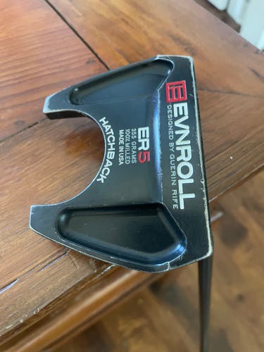 Black Used Mallet Right Handed Putter