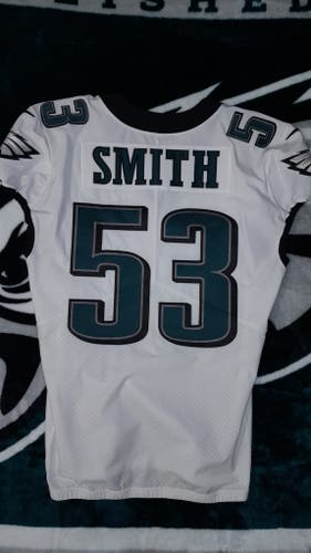 Philadelphia Eagles #53 Rashad Smith Issued Football Jersey