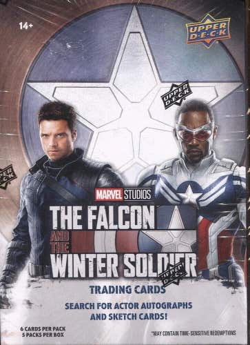 2023 Upper Deck Marvel The Falcon and the Winter Soldier Blaster Box