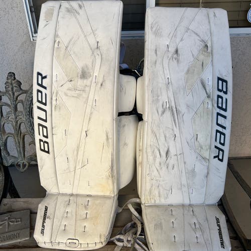Used  Bauer Supreme One.9 Goalie Leg Pads