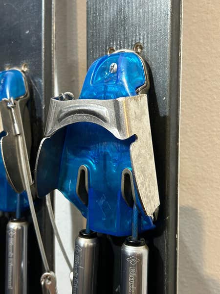 Black Diamond O1 Telemark Bindings Mid-Stiff MidStiff Barrels in