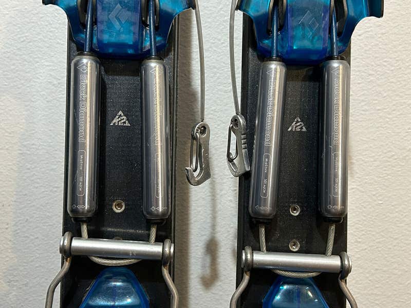 Black Diamond O1 Telemark Bindings Mid-Stiff MidStiff Barrels in