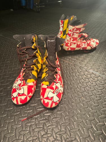 Under Armour Highlight Limited Edition Team Issued University of Maryland Cleats
