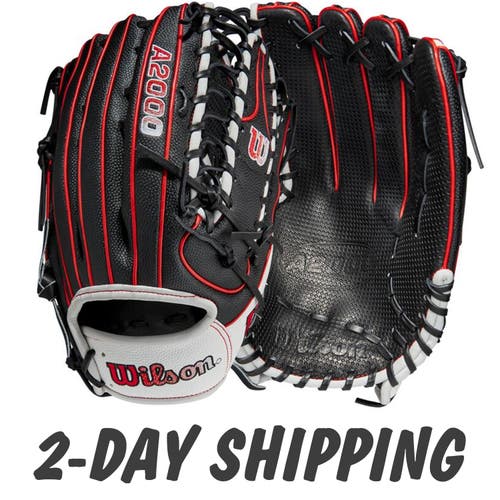 <<<2023 Wilson A2000 OT7 12.75" SpinControl SuperSkin Outfield Glove RHT WBW1009871275 ►2-DAY SHIP◄