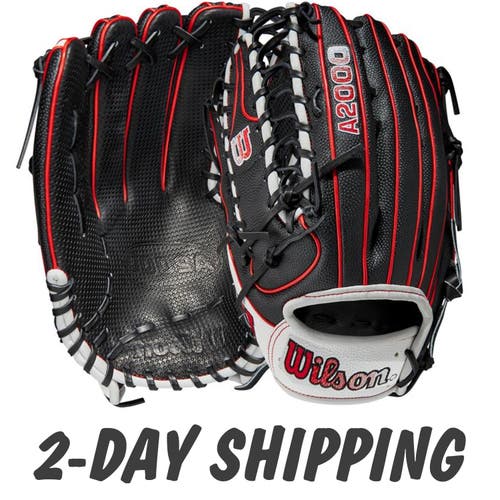 <<<2023 Wilson A2000 OT7 12.75" SpinControl SuperSkin Outfield Glove LHT WBW1009881275 ►2-DAY SHIP◄