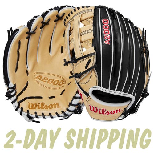 <<2024 Wilson A2000 1750 12.5"  Outfield Baseball Glove Left Hand Throw WBW101394125 ►2-DAY SHIP◄