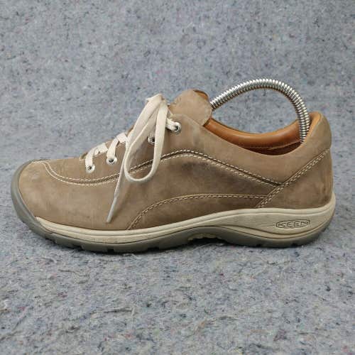 Keen Presidio II Womens 9 Shoes Hiking Trail Walking Sneakers Brown Leather