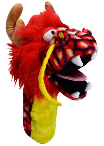 NEW Daphne's Headcovers Red Dragon 460cc Driver Headcover