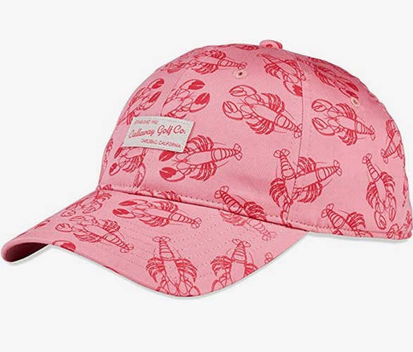 NEW Callaway 2023 Relaxed Retro New England Pink Adjustable Snapback Golf