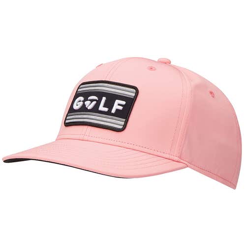 NEW 2024 TaylorMade Sunset Golf Snapback Pink Golf Hat/Cap