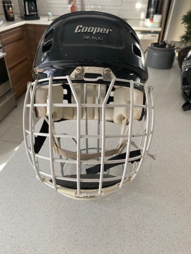 Used Large  SK600 With Cage Helmet