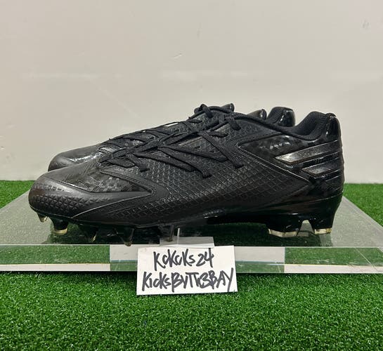 Adidas Freak x Carbon Low Football Cleats Black size 11.5 Mens Q16056 Quickframe