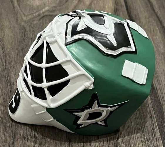 Dallas Stars NHL Jake Oettinger Mini Helmet Replica 2024 Stadium Giveaway