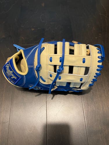 Custom RH Rawlings First Base Heart of the Hide Baseball Glove 12.5"