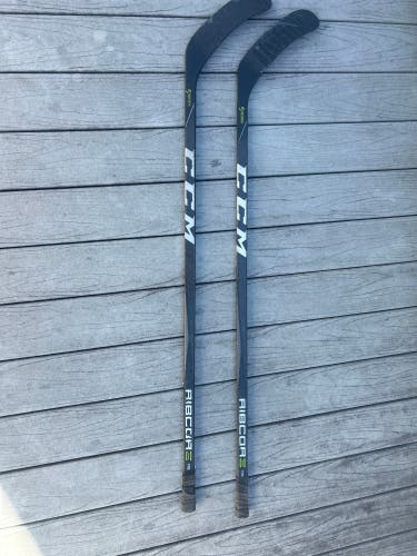 2 Hockey Stick Flex 90 Left Heel Curve Like Crosby  Senior CCM Trigger 2 pMT MAX Height Blade