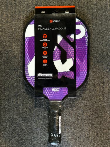 Onix Z5 Pickleball Paddle Purple | New!