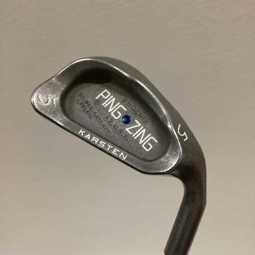 Used Ping Zing 5 Iron Steel Individual Irons