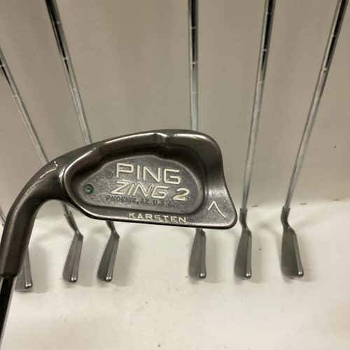 Used Ping Zing 2 4i-pw Regular Flex Steel Shaft Iron Sets