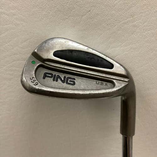 Used Ping S59 Green Dot Pitching Wedge Regular Flex Steel Shaft Wedges