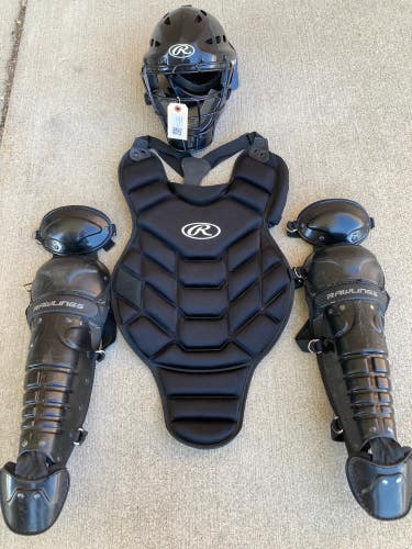 Used Youth Rawlings Players Series Catcher's Set