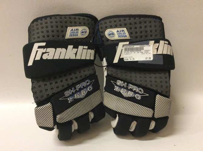 Used Franklin Sh Pro 14" Hockey Gloves