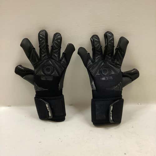 Used Elite Pro Goalkeeper 8 Soccer Goalie Gloves