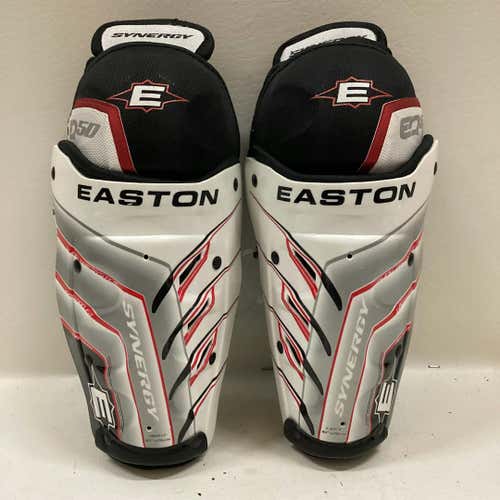 Used Easton Synergy Eq50 10" Hockey Shin Guards