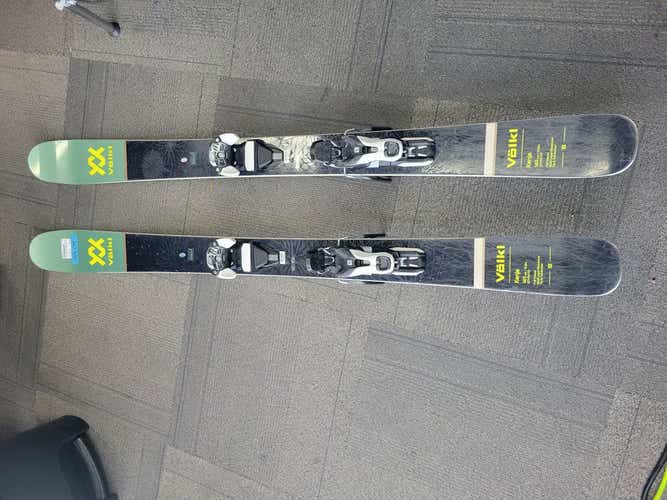 Used Volkl Kenja W Salomon Warden 11 Bindings 149 Cm Men's Downhill Ski Combo