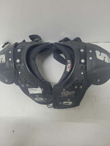 Used Schutt Ds Flex Youth Pads Md Football Shoulder Pads