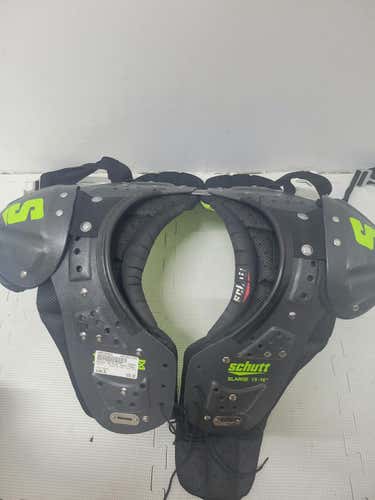 Used Schutt Ds Flex Youth Pads Xl Football Shoulder Pads