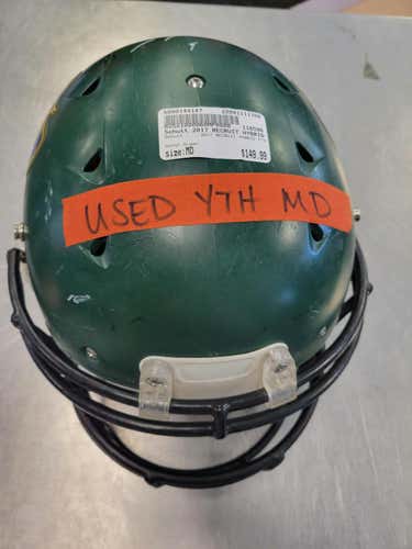 Used Schutt 2017 Recruit Hybrid Yth Md Football Helmets