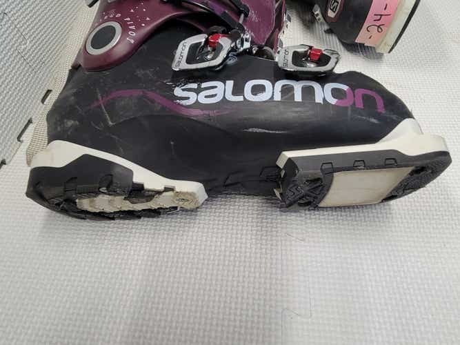 Used Salomon Xpro X80 Womens 240 Mp - J06 - W07 Women's Downhill Ski Boots