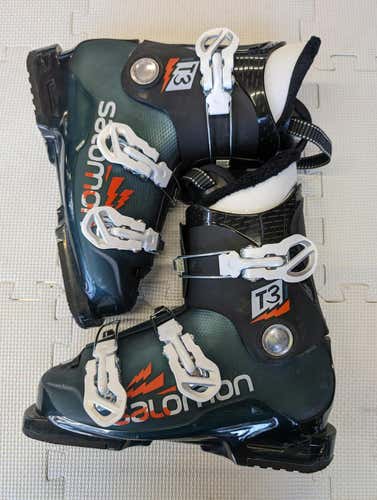 Used Salomon T3 240 Mp - J06 - W07 Women's Downhill Ski Boots