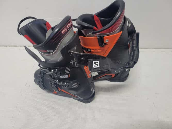 Used Salomon Smax 100 Boots 260 Mp - M08 - W09 Men's Downhill Ski Boots