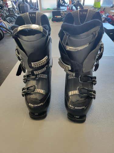Used Salomon Mission 4 Ski Boots 265 Mp - M08.5 - W09.5 Men's Downhill Ski Boots