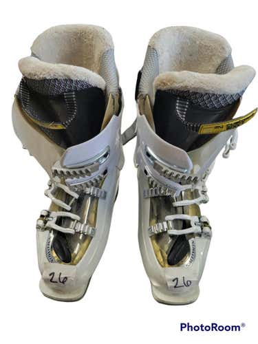 Used Salomon Energizer 66 260 Mp - M08 - W09 Womens Downhill Ski Boots