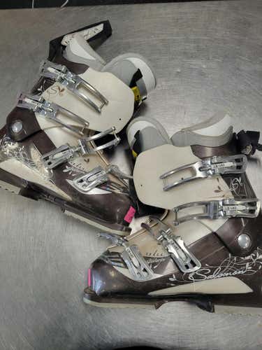 Used Salomon Divine 260 Mp - M08 - W09 Women's Downhill Ski Boots