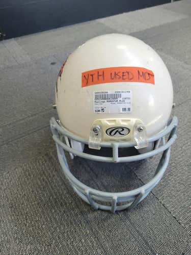Used Rawlings Momentum Plus Md Football Helmets