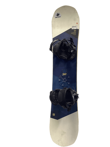 Used Nidecker Micron Merc 130 Cm Boys' Snowboard Combo