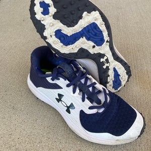 Blue Used Size Men's 10.5 Adult Men's Under Armour Turf Shoes