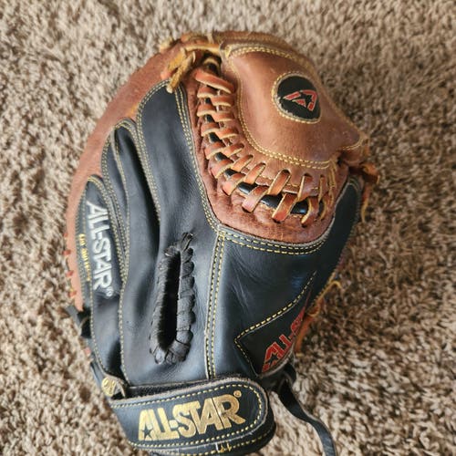 All Star Right Hand Throw Catcher's MVP Series Softball Glove 34" Steerhide Leather, Pre-oiled