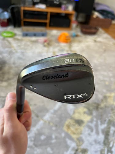 Cleveland RTX4 60 degree wedge With Good Pride Grip