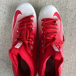 Red New Size 13 Adult Men's Nike Mens Lunar Flywire Trout 2 Baseball Shoes
