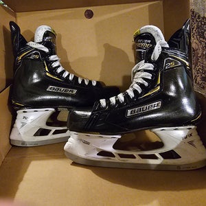 Used Senior Bauer Supreme 2S Hockey Skates Regular Width Size 6