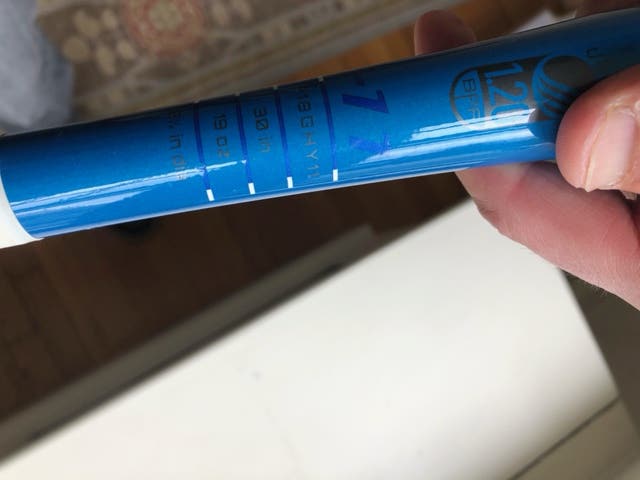 Used 2012 Easton Ghost Bat (-11) Composite 19 oz 30"