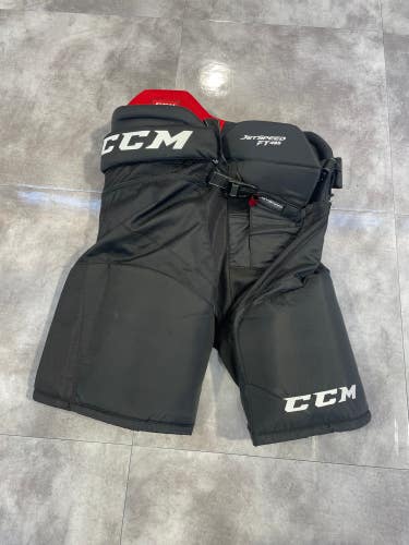 Black Used Senior Small CCM JetSpeed FT485 Hockey Pants
