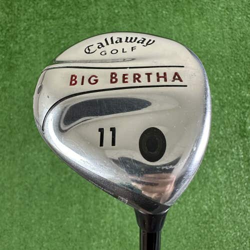 Callaway Big Bertha 11 Wood RCH 75w Light Senior Flex Graphite RH 41”