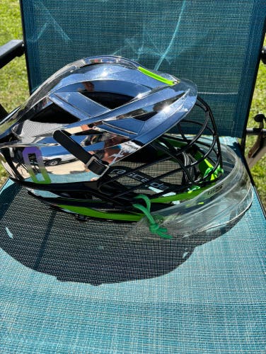 chrome xrs lacrosse helmet
