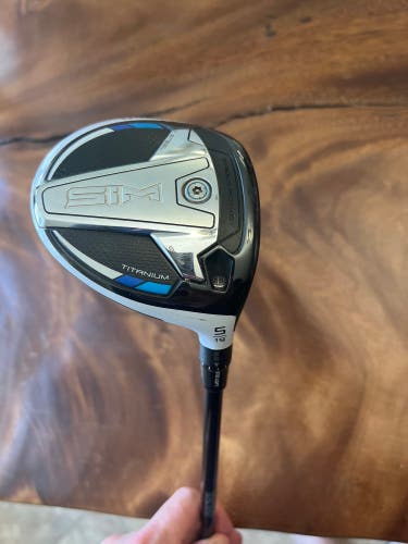 Used Men's TaylorMade Right Handed Stiff Flex 5 Wood SIM Ti Fairway Wood